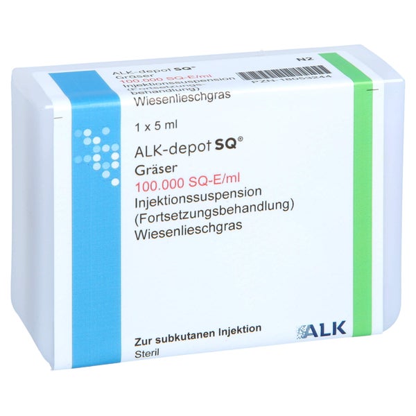 ALK-depot SQ Gräser Forts.1 100.000 SQ-E/ml 1X5 ml