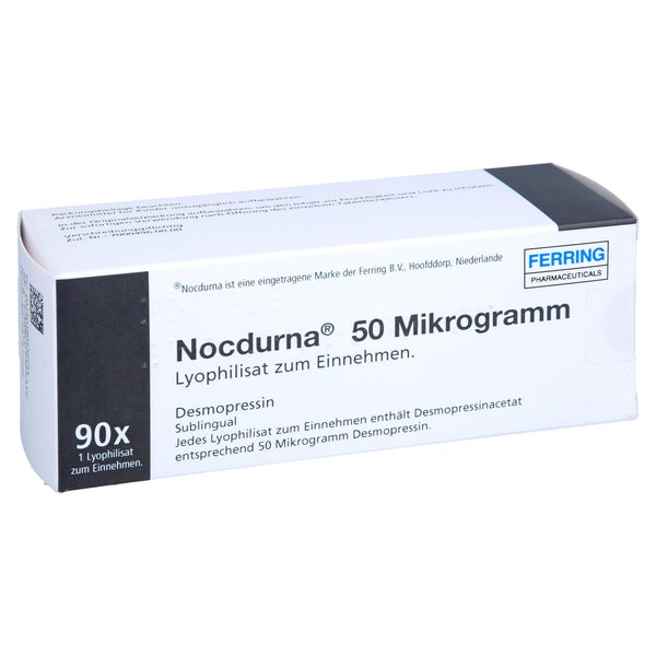 NOCDURNA 50 Mikrogramm Lyophilisat zum Einnehmen 90 St