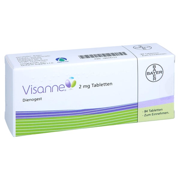 Visanne 2 mg Tabletten 84 St