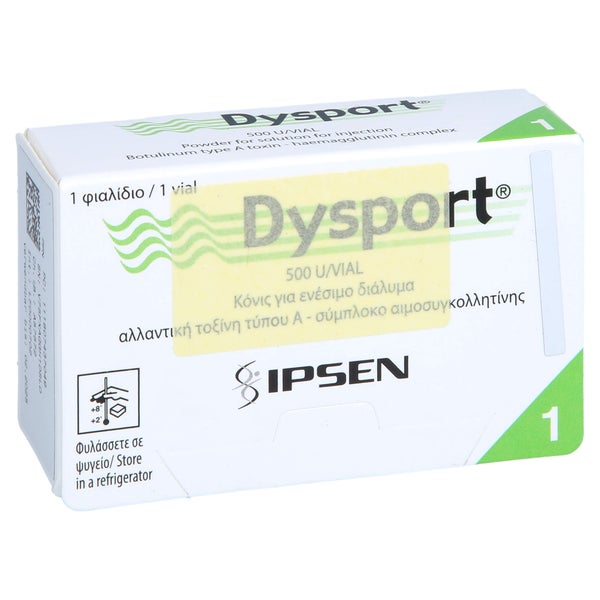 Dysport 500 Einheiten Pulver z.Herst.e.I 1 St