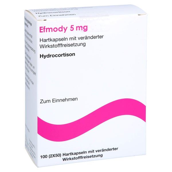 EFMODY 5 mg Hartkapseln m.veränd.Wirkst.-Freis. 100 St