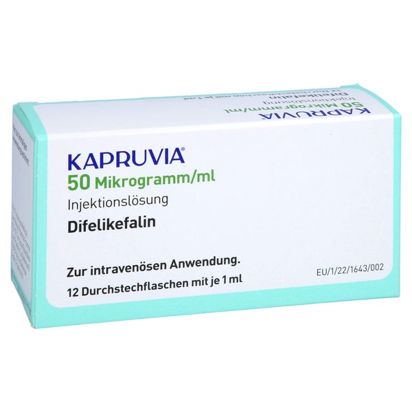 KAPRUVIA 50 Mikrogramm/ml Injektionslösung Dsfl. 12 St