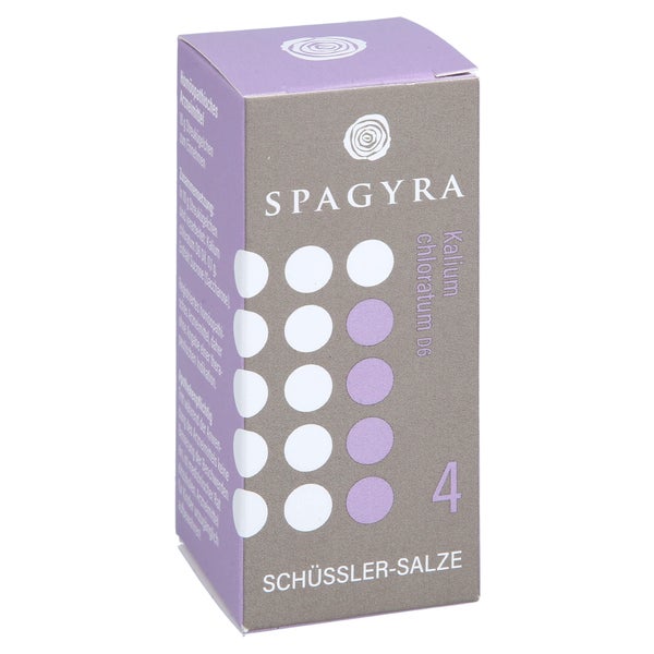 SchÜssler Nr.4 Kalium Chloratum D 6 Globuli 10 g