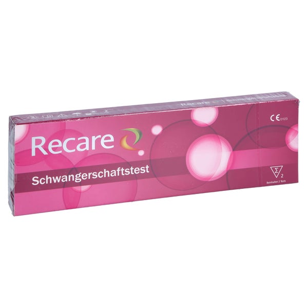 Recare Schwangerschaftstest Midstream hC 2 St