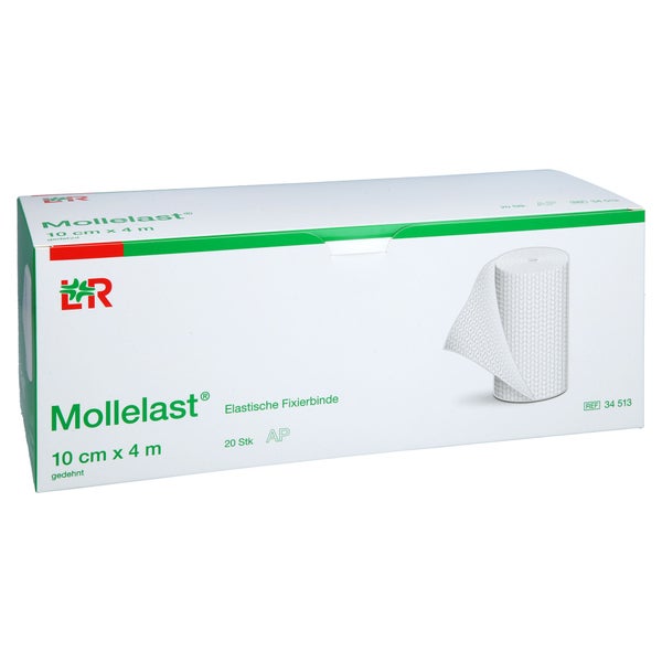 Mollelast Binden 10 cmx4 m weiß 20 St