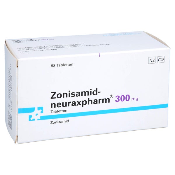 Zonisamid-neuraxpharm 300 mg Tabletten 98 St