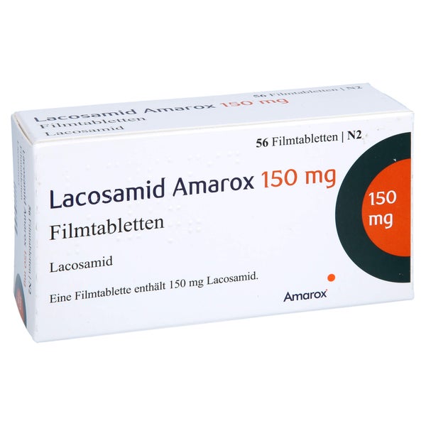 Lacosamid Amarox 150 mg Filmtabletten 56 St