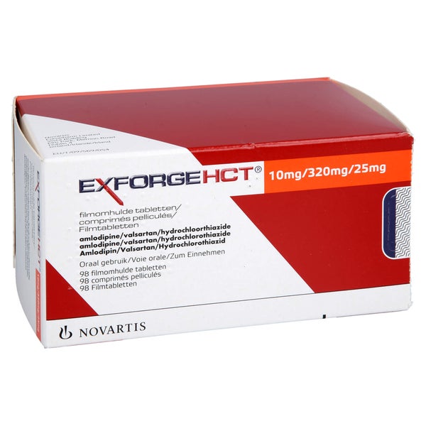 EXFORGE HCT 10 mg/320 mg/25 mg Filmtabletten 98 St