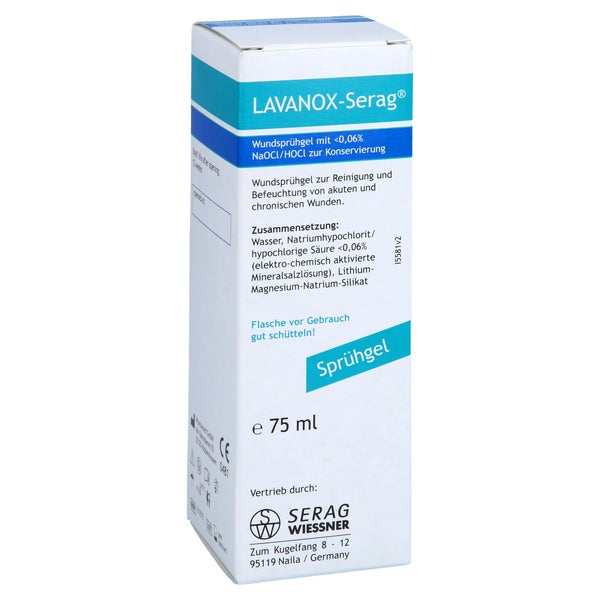 Lavanox Wundsprühgel Hydrogel 75 ml
