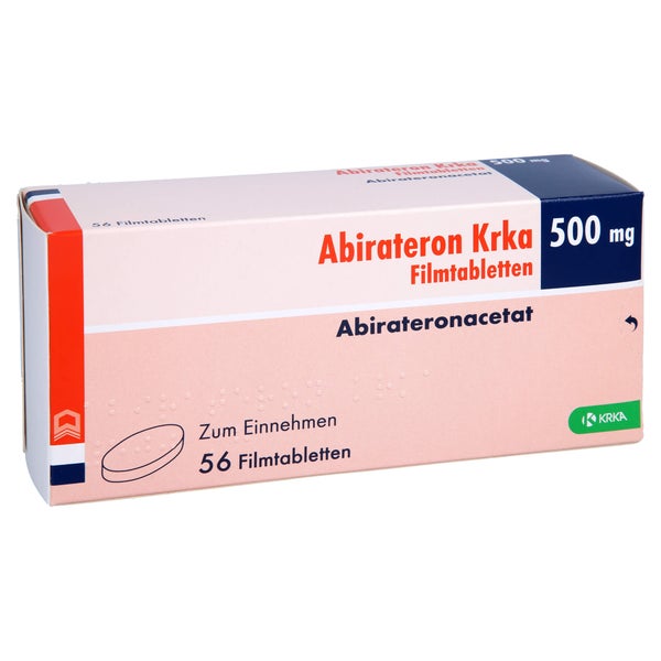 Abirateron Krka 500 mg Filmtabletten 56 St