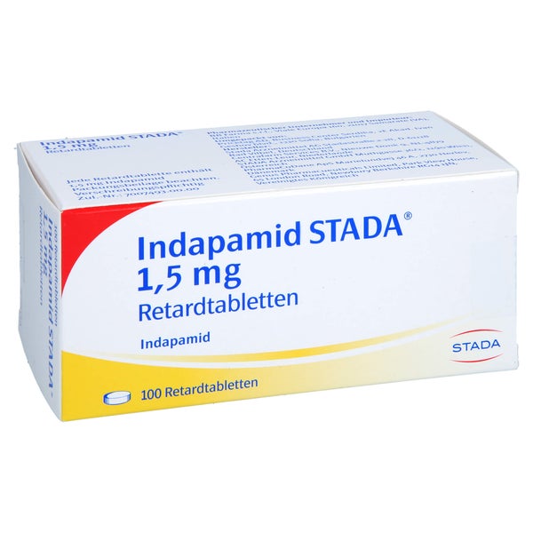 Indapamid Stada 1,5 mg Retardtabletten 100 St