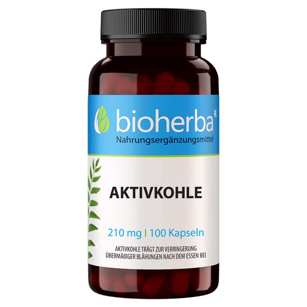Bioherba Aktivkohle Kapseln 100 St