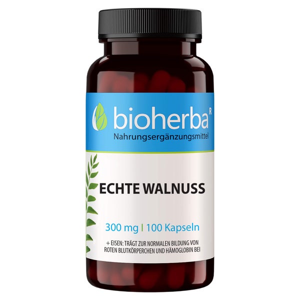 Bioherba Echte Walnuss Kapseln 100 St