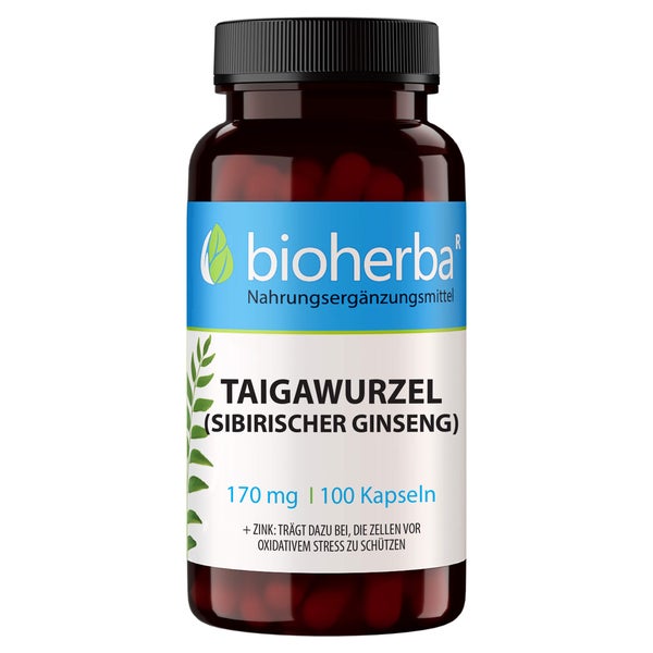 Taigawurzel (sibirischer Ginseng) 170 Mg 100 St