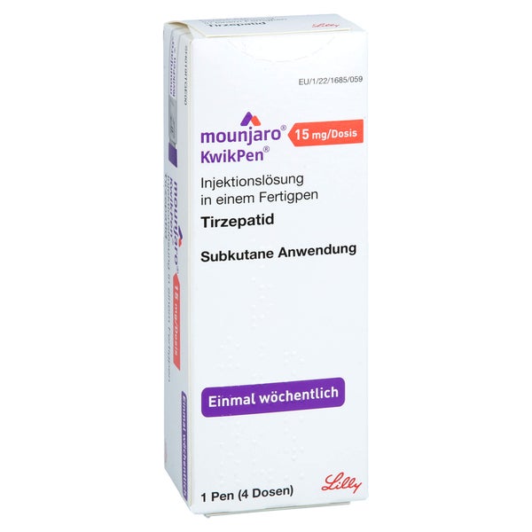 Mounjaro 15 Mg/dosis Kwikpen Inj.-lsg.fertigpen 1 St