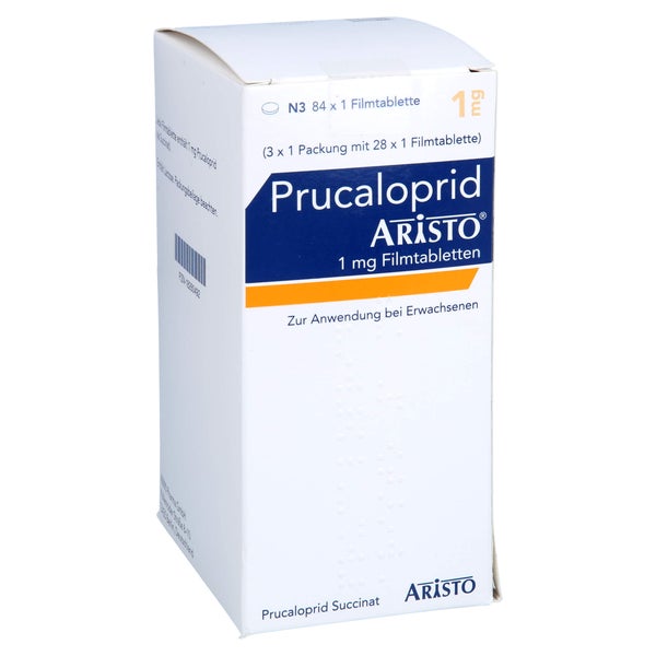 Prucaloprid Aristo 1 mg Filmtabletten 84 St