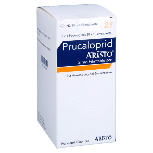 Prucaloprid Aristo 2 mg Filmtabletten 84 St