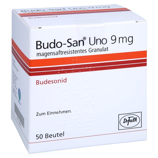 BUDO-SAN Uno 9 mg magensaftresistentes Granulat 50 St