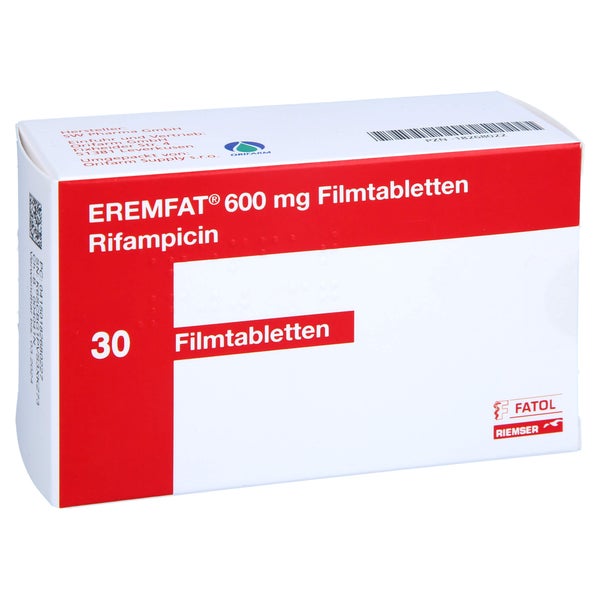Eremfat 600 mg Filmtabletten 30 St