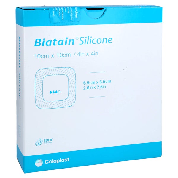 Biatain Silicone Schaumverband 10x10 cm 10 St