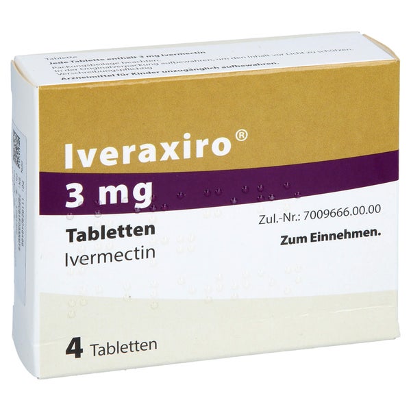 Iveraxiro 3 mg Tabletten 4 St