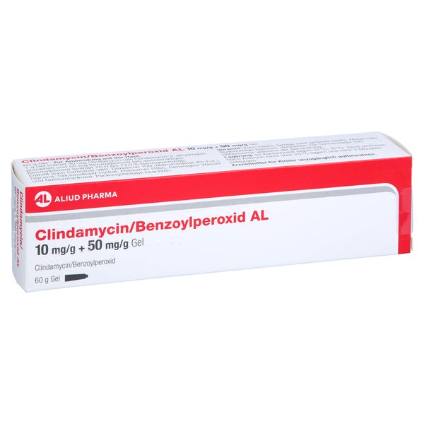 Clindamycin/benzoylperoxid AL 10+50 mg/g 60 g