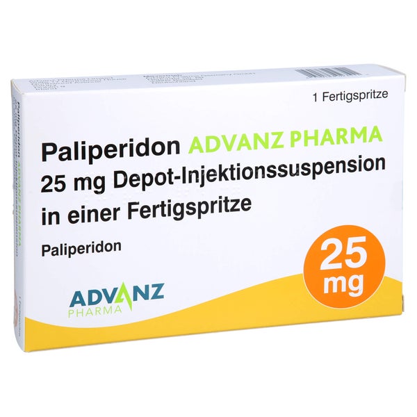 PALIPERIDON Advanz Pharma 25mg Depot-Inj.-Susp.FS 1 St