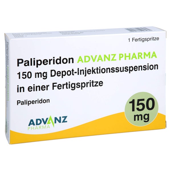 PALIPERIDON Advanz Pharma 150mg Depot-Inj.-Susp.FS 1 St