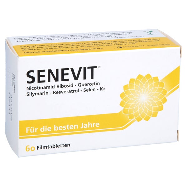 Senevit Natürliches Anti-aging Senolytik 60 St