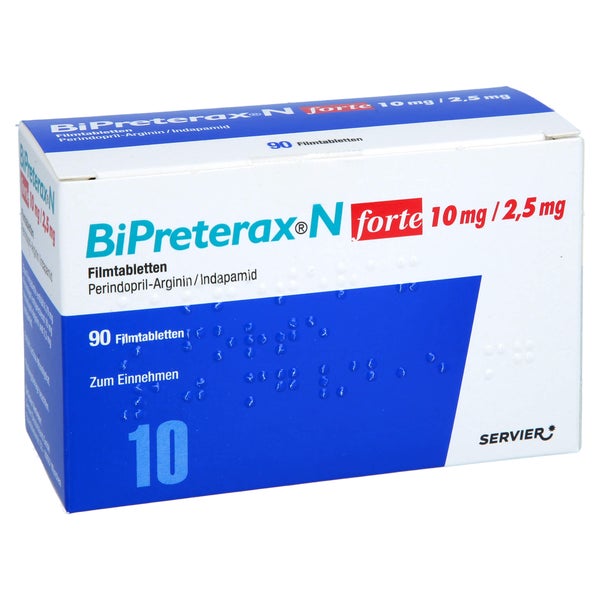 Bipreterax N Forte 10 mg/2,5 mg Filmtabl 90 St