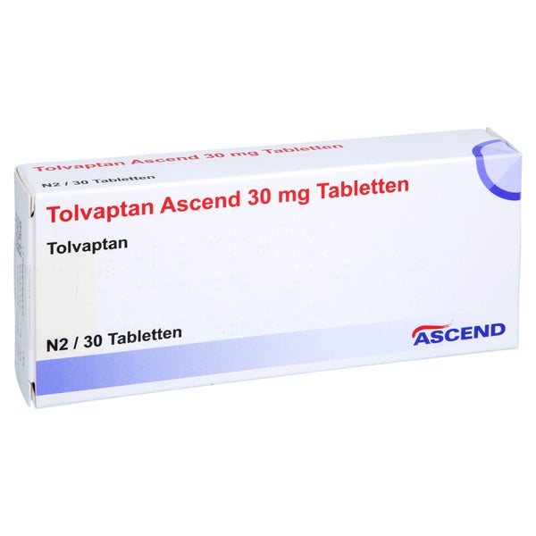 Tolvaptan Ascend 30 mg Tabletten 30 St