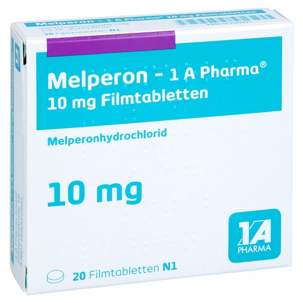 Melperon-1a Pharma 10 mg Filmtabletten 20 St