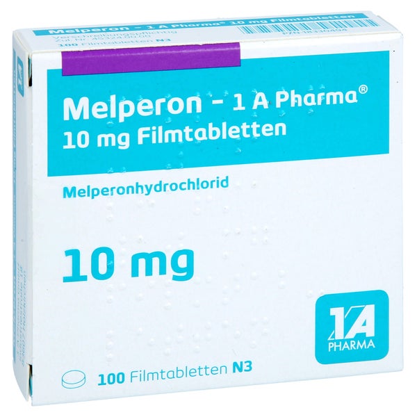 Melperon-1a Pharma 10 mg Filmtabletten 100 St