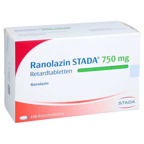 Ranolazin Stada 750 mg Retardtabletten 100 St
