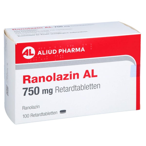 Ranolazin AL 750 mg Retardtabletten 100 St