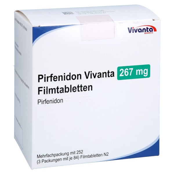 Pirfenidon Vivanta 267 mg Filmtabletten 252 St