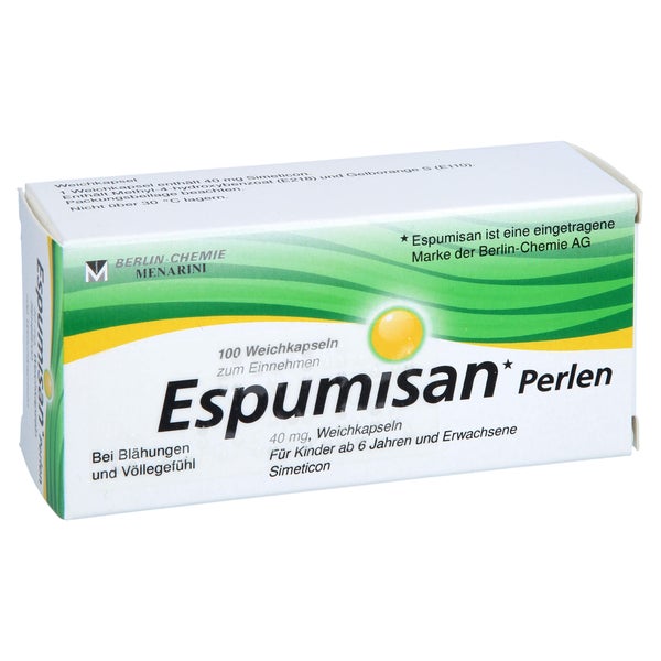 Espumisan Perlen 40 mg Weichkapseln - Reimport 100 St