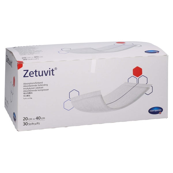 Zetuvit Saugkompressen Unsteril 20x40 cm 30 St
