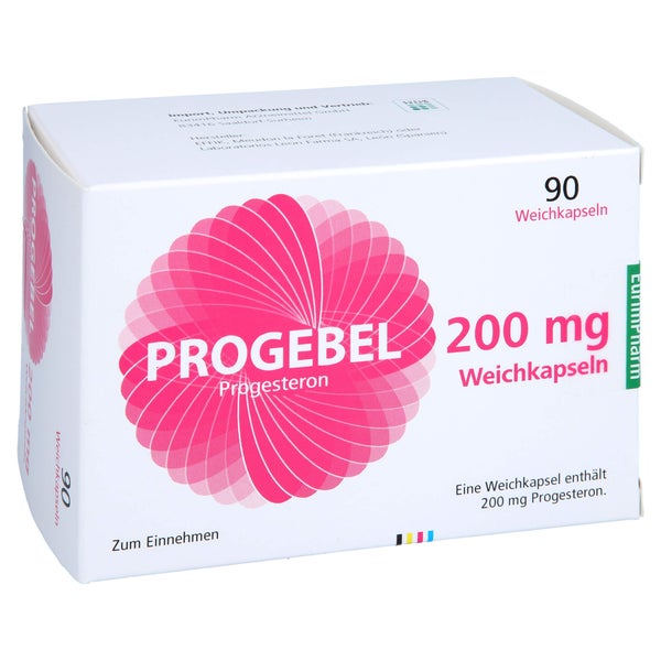 Progebel 200 mg Weichkapseln 90 St