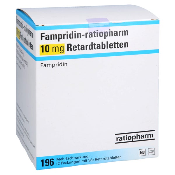 Fampridin-ratiopharm 10 mg Retardtablett 14X14 St