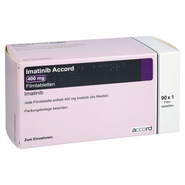 Imatinib Accord 400 mg Filmtabletten 90X1 St