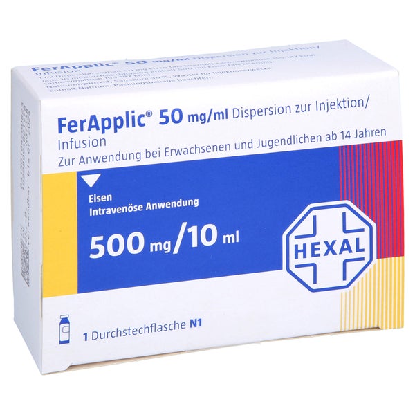 Ferapplic 50 Mg/ml Dispersion z.Injekt./ 1X10 ml