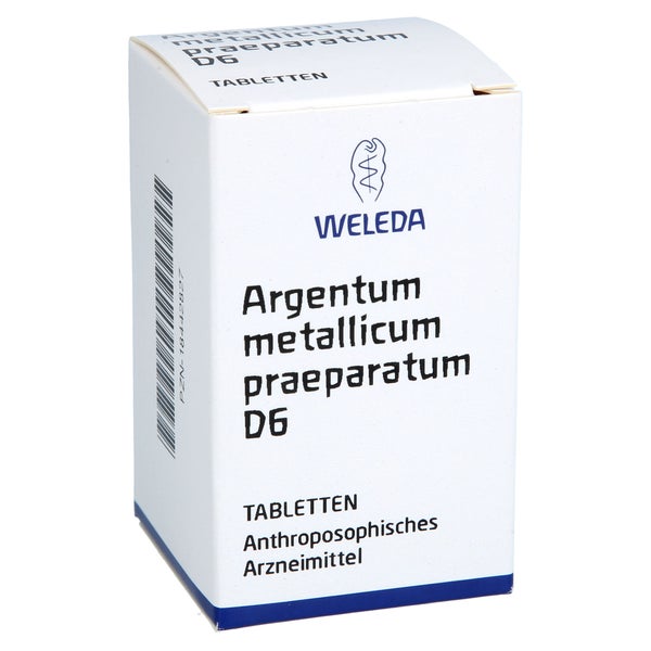 Argentum Metallicum Praeparatum D 6 Tabletten 80 St