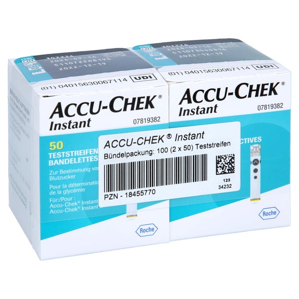 Accu-chek Instant Teststreifen 2X50 St