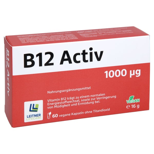 B12 Activ 1000 µg Kapseln 60 St