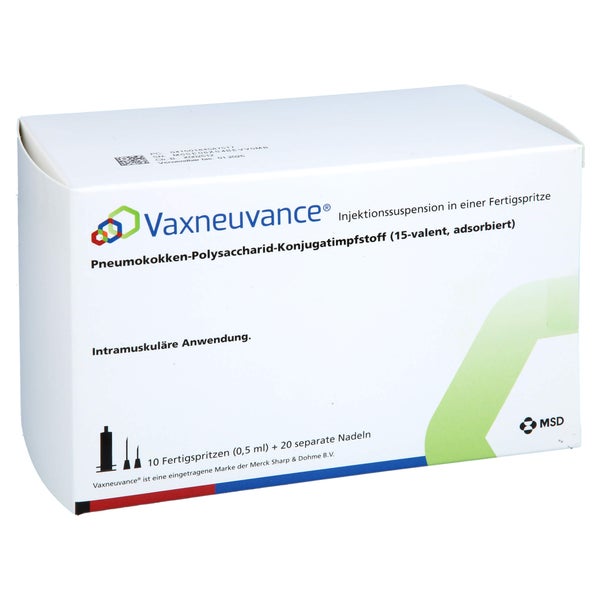 Vaxneuvance Injektionssuspension I.e.fer 10 St