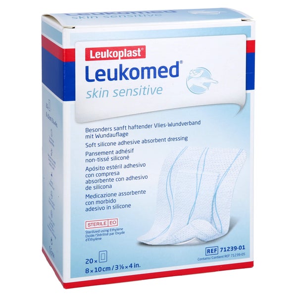 Leukomed skin Sensitive steril 8x10 cm 20 St