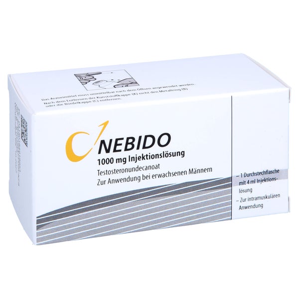 NEBIDO 1000 mg Injektionslösung Durchstechflasche 1 St