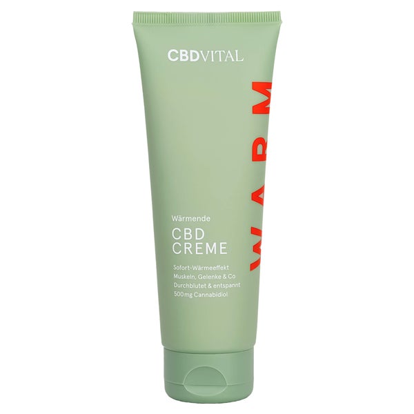 CBD VITAL Wärmende CBD Creme 100 % BIO 120 ml