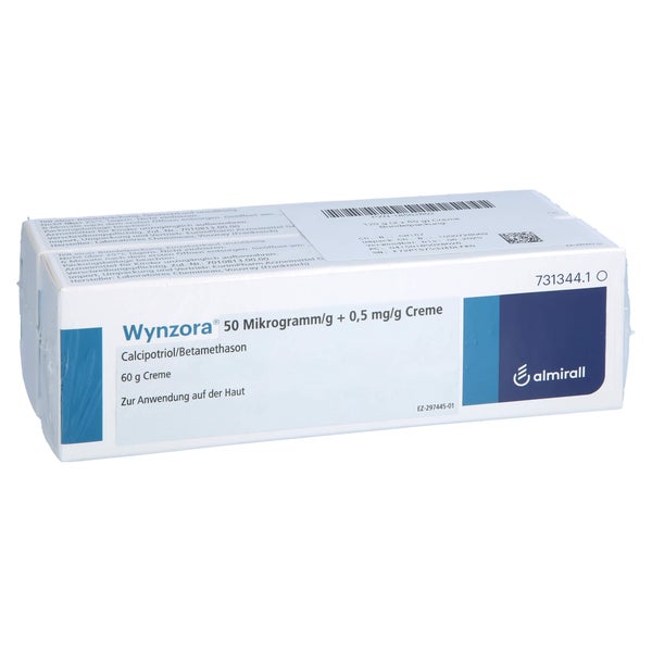 WYNZORA 50 Mikrogramm/g + 0,5 mg/g Creme 2X60 g